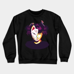 kitsune kamen baby metal yui Crewneck Sweatshirt